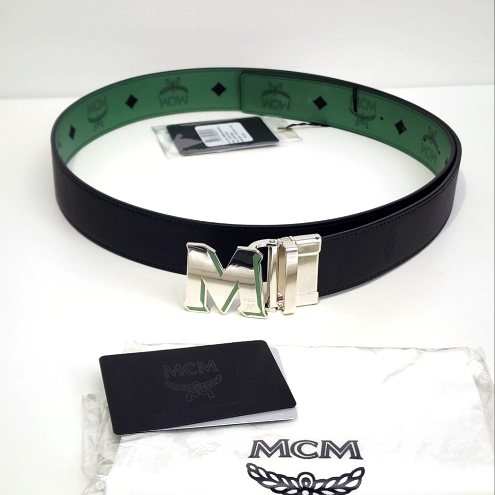 New MCM Claus Reversible Belt
